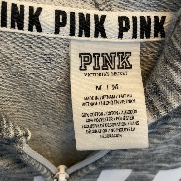 Pink Zip Up Hoodie - Picture 2 of 3